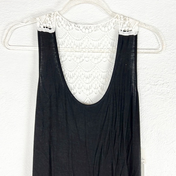 KENNETH COLE REACTION | 🖤🤍Lace Back Long Slit Side Maxi Dress - Picture 8 of 12